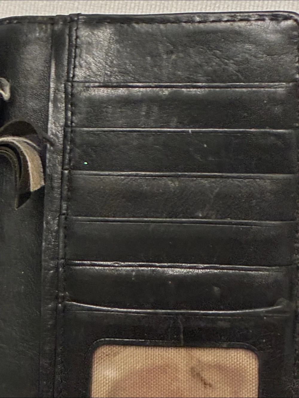 Michael Kors Black Leather Wallet with Gold Hardware